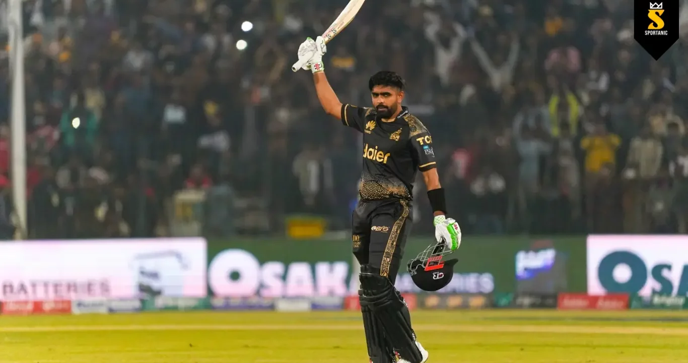 Babar Azam's century